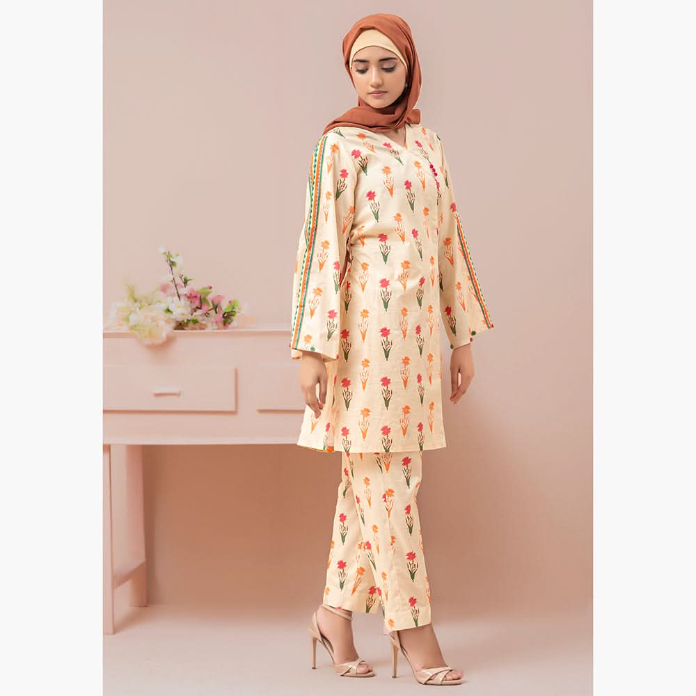 Eminent Women's Digital Printed Lawn Unstitched 2Pcs Suit