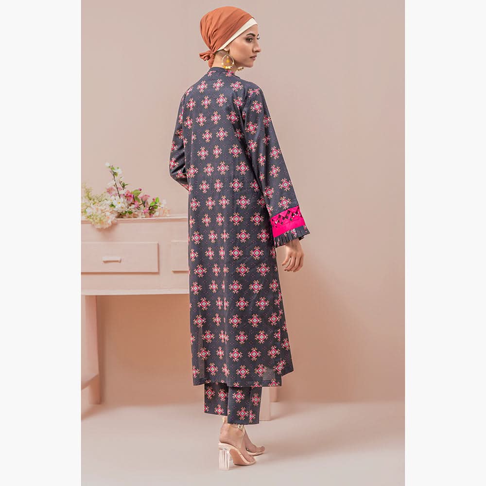 Eminent Women's Digital Printed Lawn Unstitched 2Pcs Suit