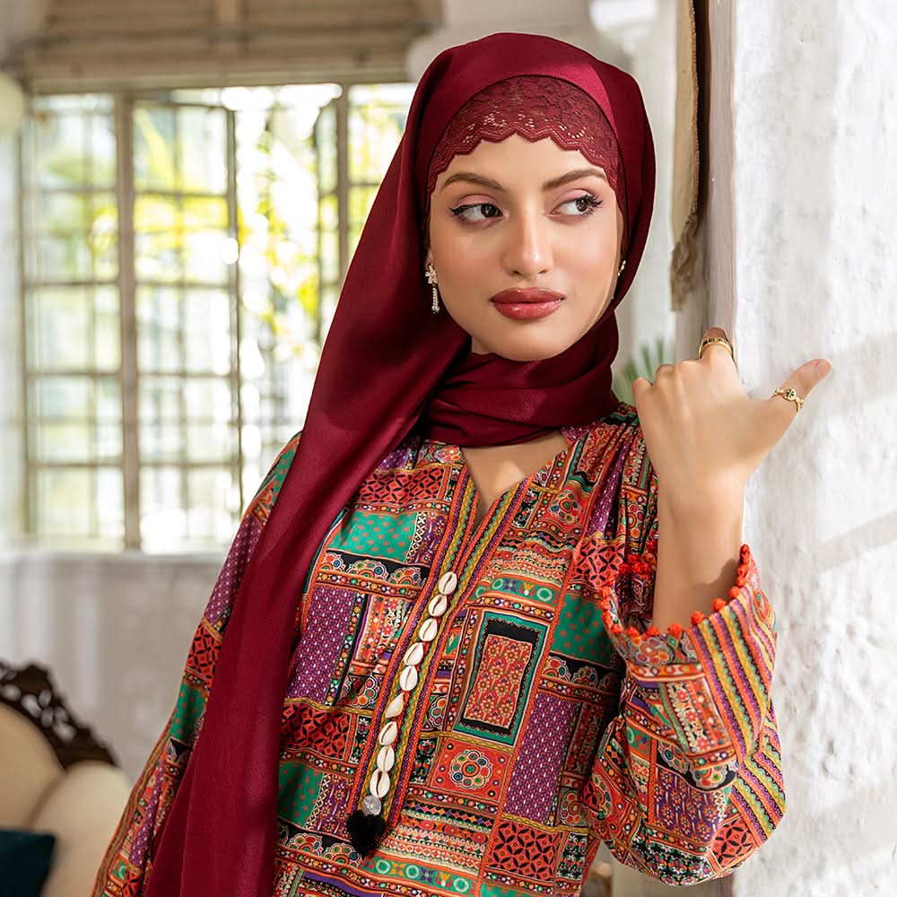 Eminent Women's Mesuri Digital Lawn Unstitched Kurti