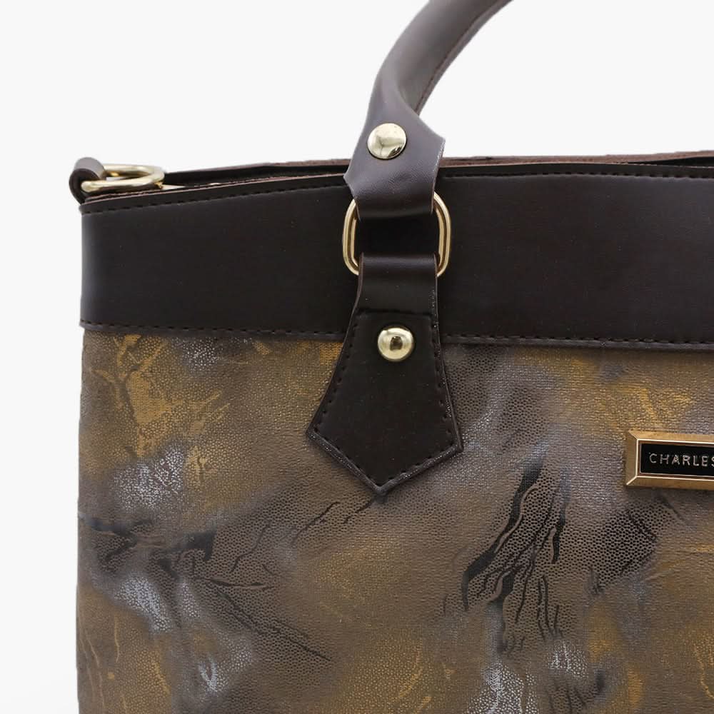 Women's Hand Bag - Coffee