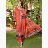 Schick Natasha Slub Lawn Embroidered Unstitched 3Pcs Suit - 4