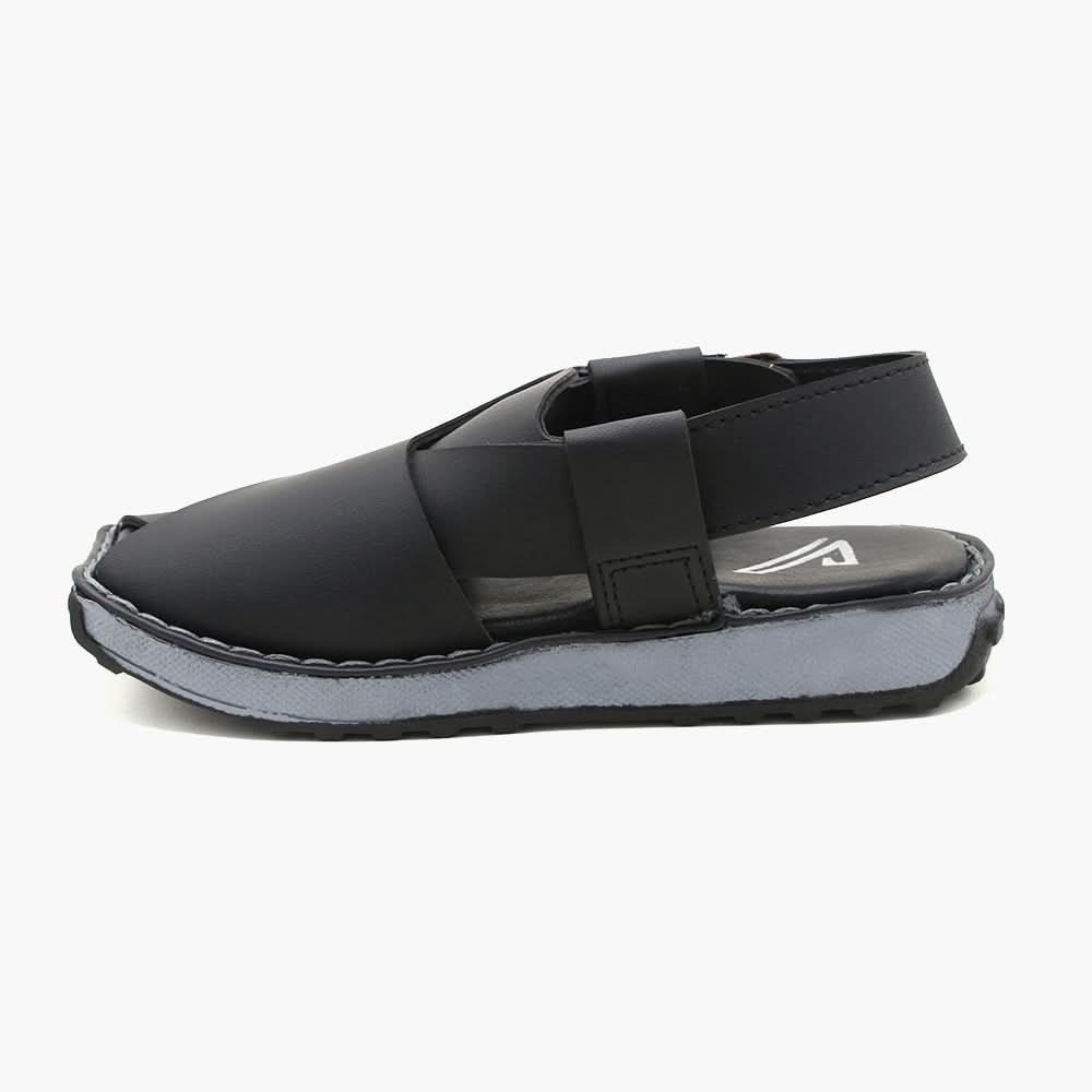 Boys Peshawari Sandal - Black