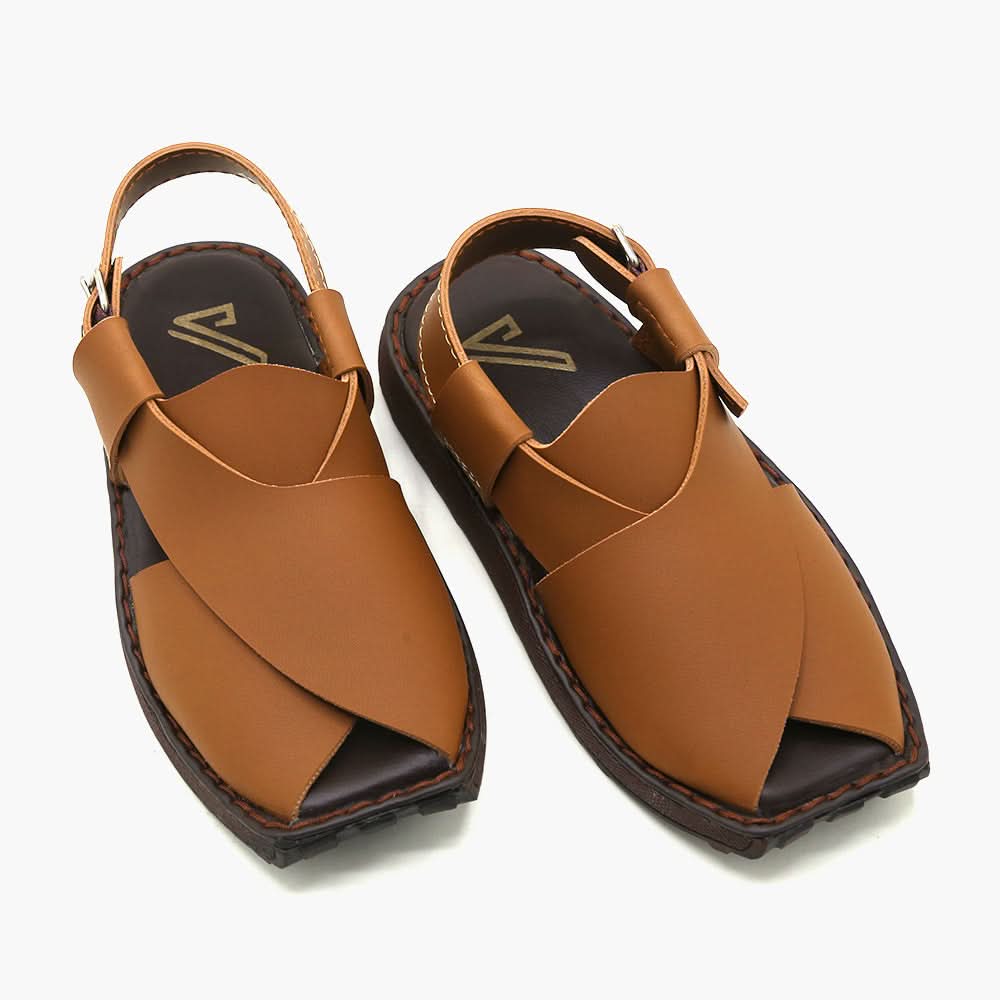Boys Peshawari Sandal - Coffee