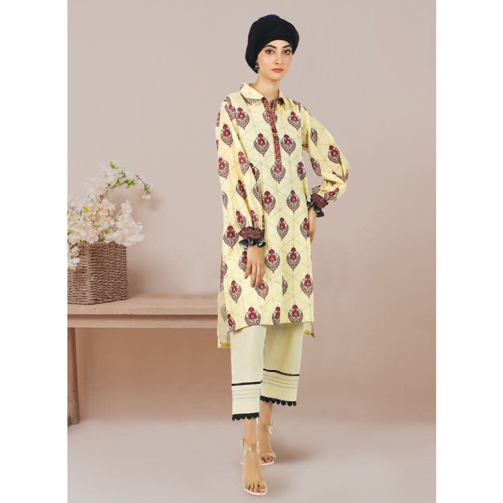 Eminent Women's Khaddar Un-stitched Kurti