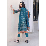 Rashid Khaddar Printed Embroidered Unstitched 3pcs Suit - 8356