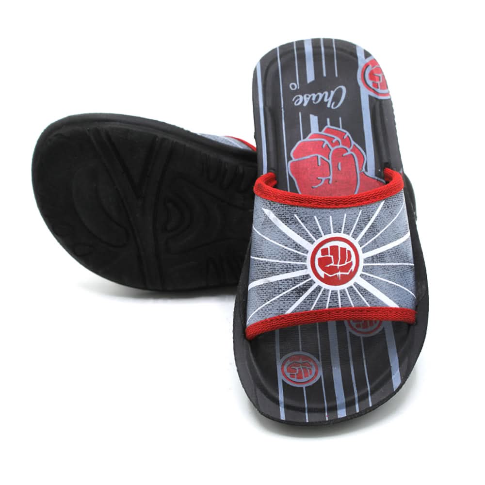 Boys Slipper - Grey