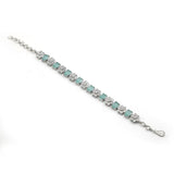 AD chain Bracelets - Cyan