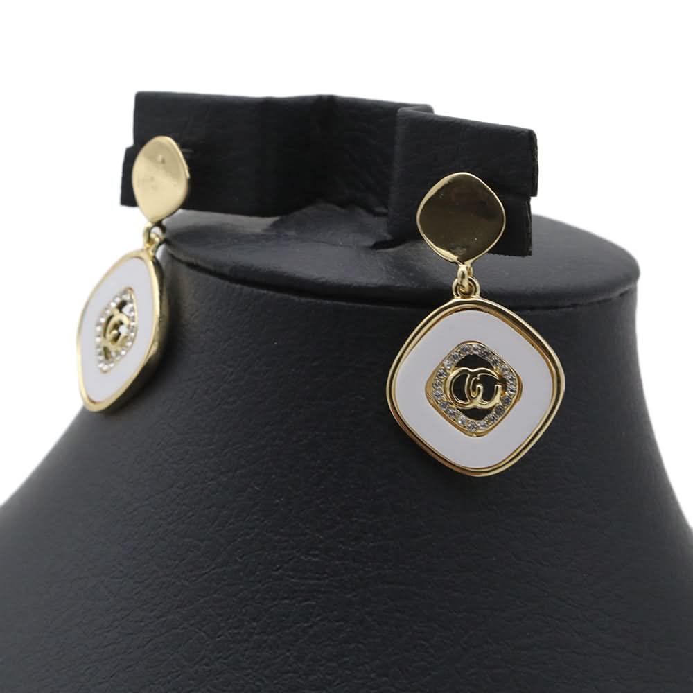 Women's Earings - White