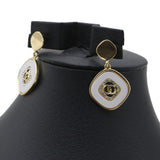 Women's Earings - White