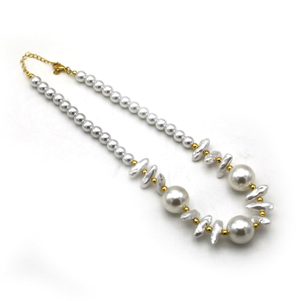 Women's Fancy Mala - White