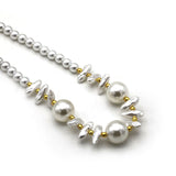 Women's Fancy Mala - White