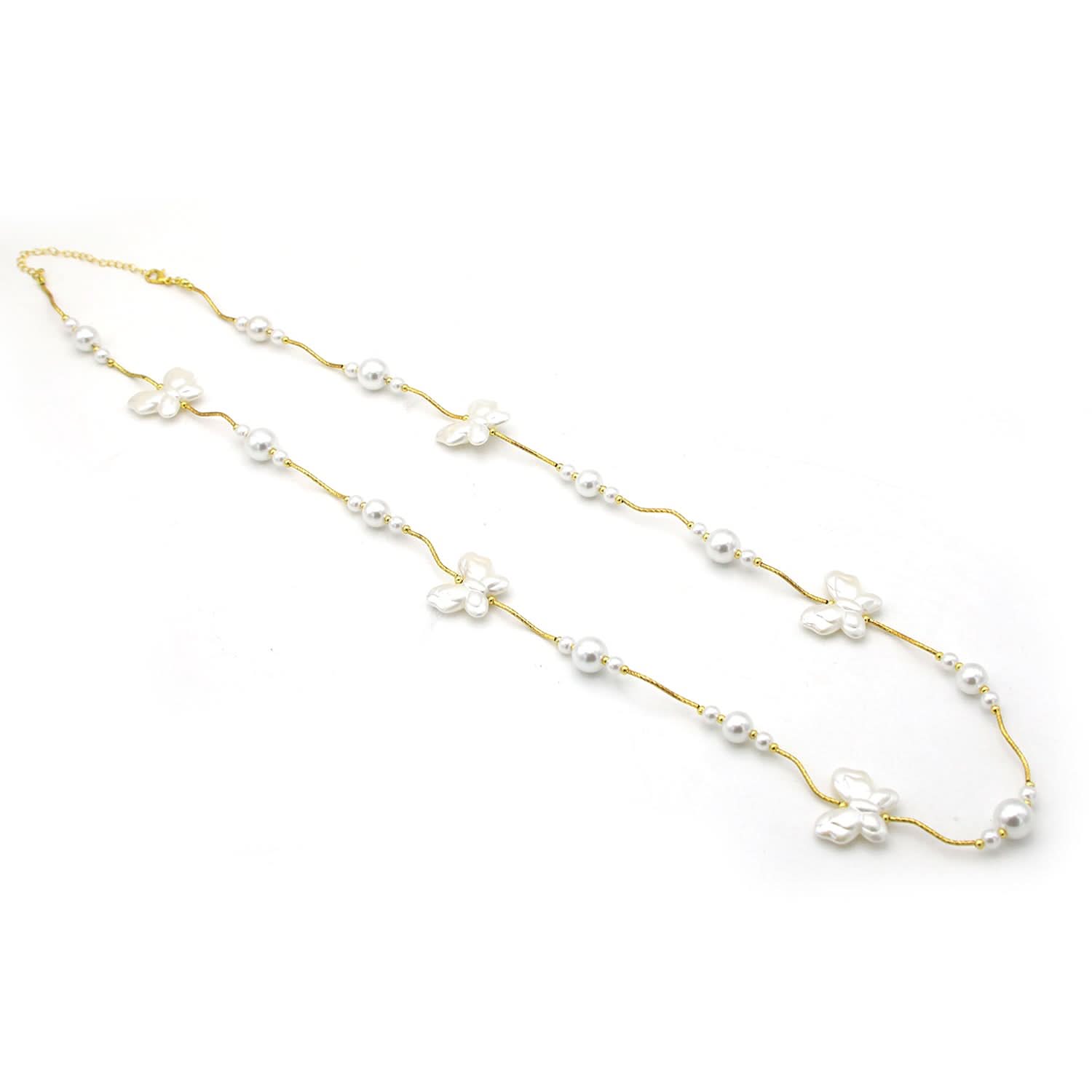 Women's Fancy Mala - White