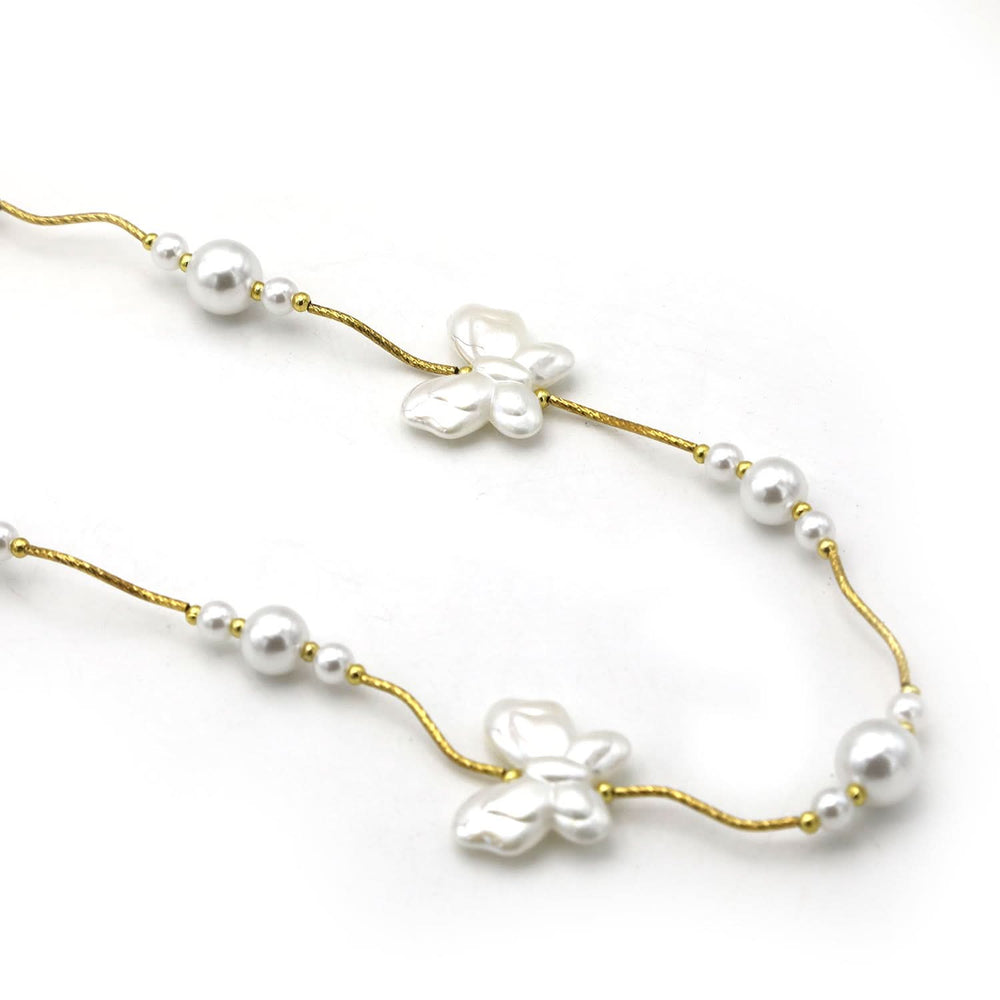 Women's Fancy Mala - White