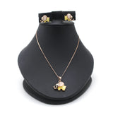 Women's Locket Set - Yellow