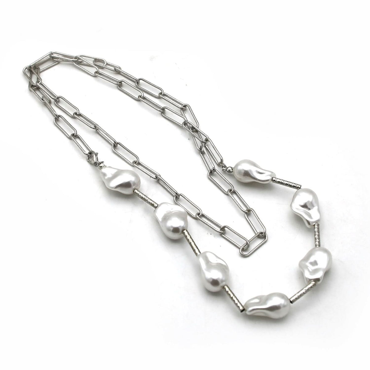 Women's Fancy Mala Set - Silver