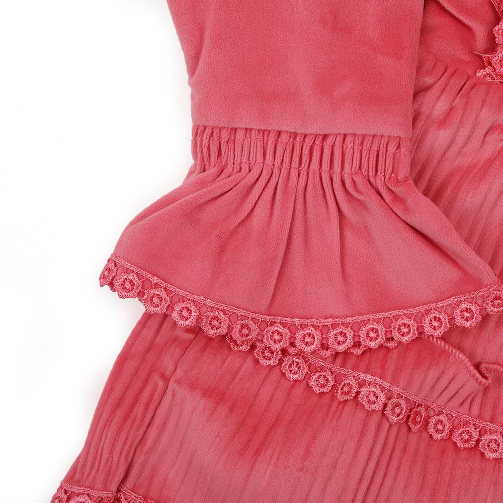 Girls Full Sleeves Pajama Suit
