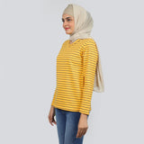 Women's Full Sleeves Top  - Yellow