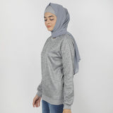 Women's Full Sleeves Sweat Shirt - Grey