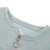 Eminent Girls Full Sleeves Sweatshirt - Green