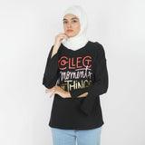Women's Full Sleeves Top - Black