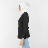 Women's Full Sleeves Top - Black