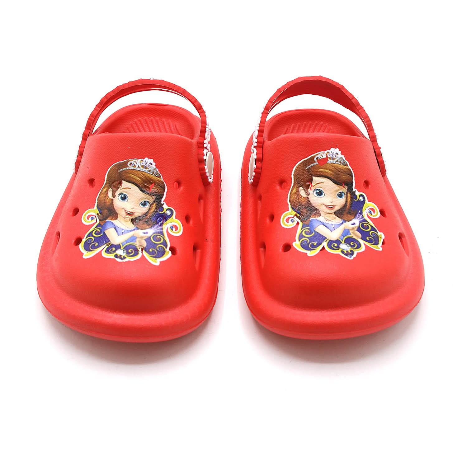 Girls Clogs Sandal - Red