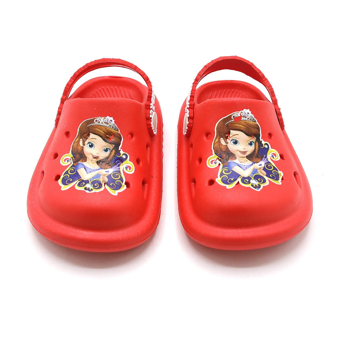 Girls Clogs Sandal - Red