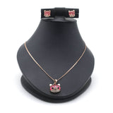 Women's Locket Set - Pink