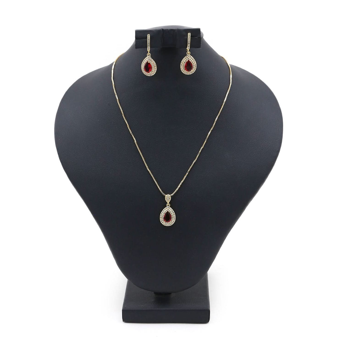 Women's Locket Set - Red