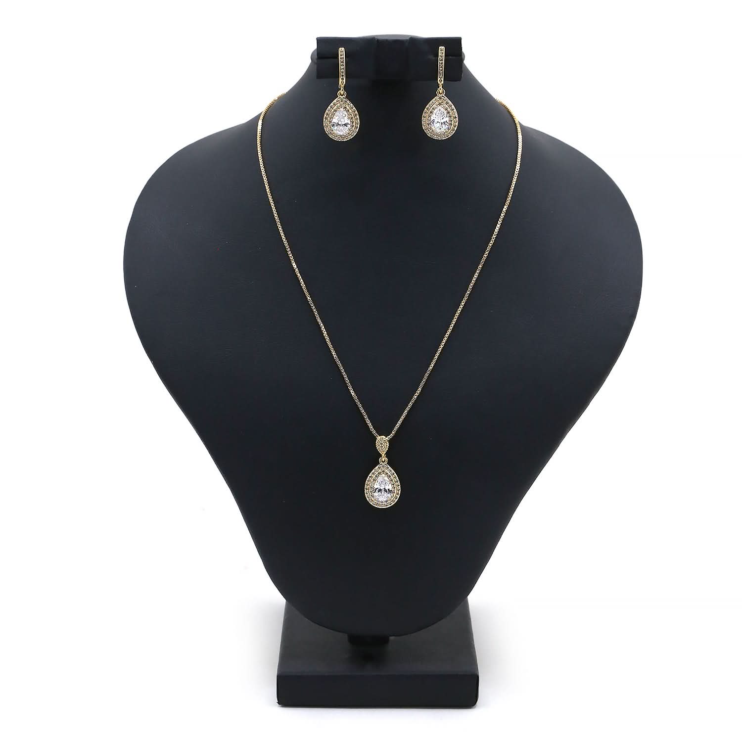Women's Locket Set - Golden