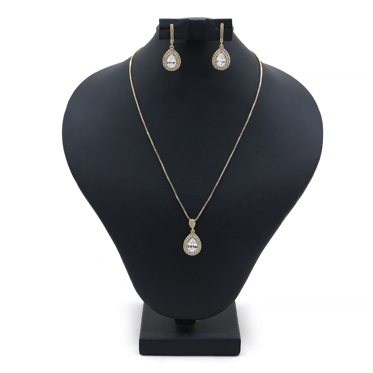 Women's Locket Set - Golden