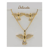 Women's Locket Set - Golden