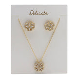 Women's Locket Set - Golden