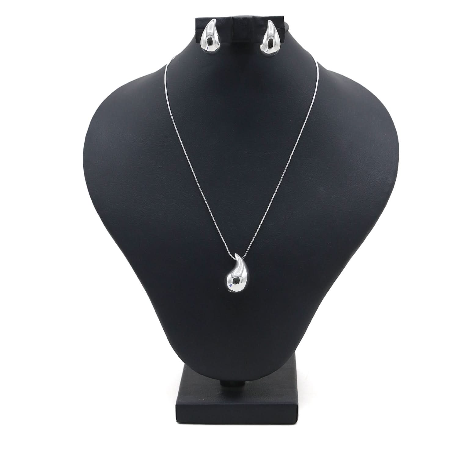 Women's Locket Set - Silver