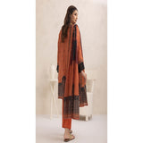 Regalia Nino Kara Cotton Digital Printed Unstitched 3pcs Suit - 8