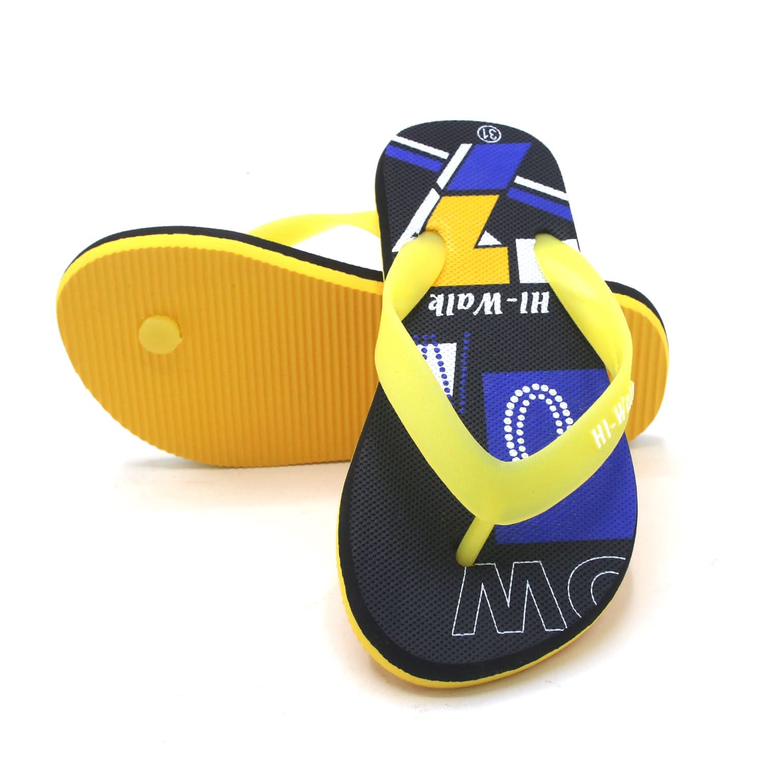 Boys Flip Flop Slipper - Yellow