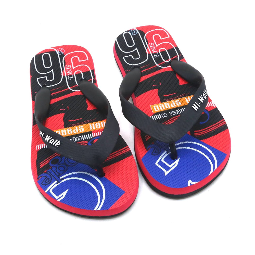 Boys Flip Flop Slipper - Red