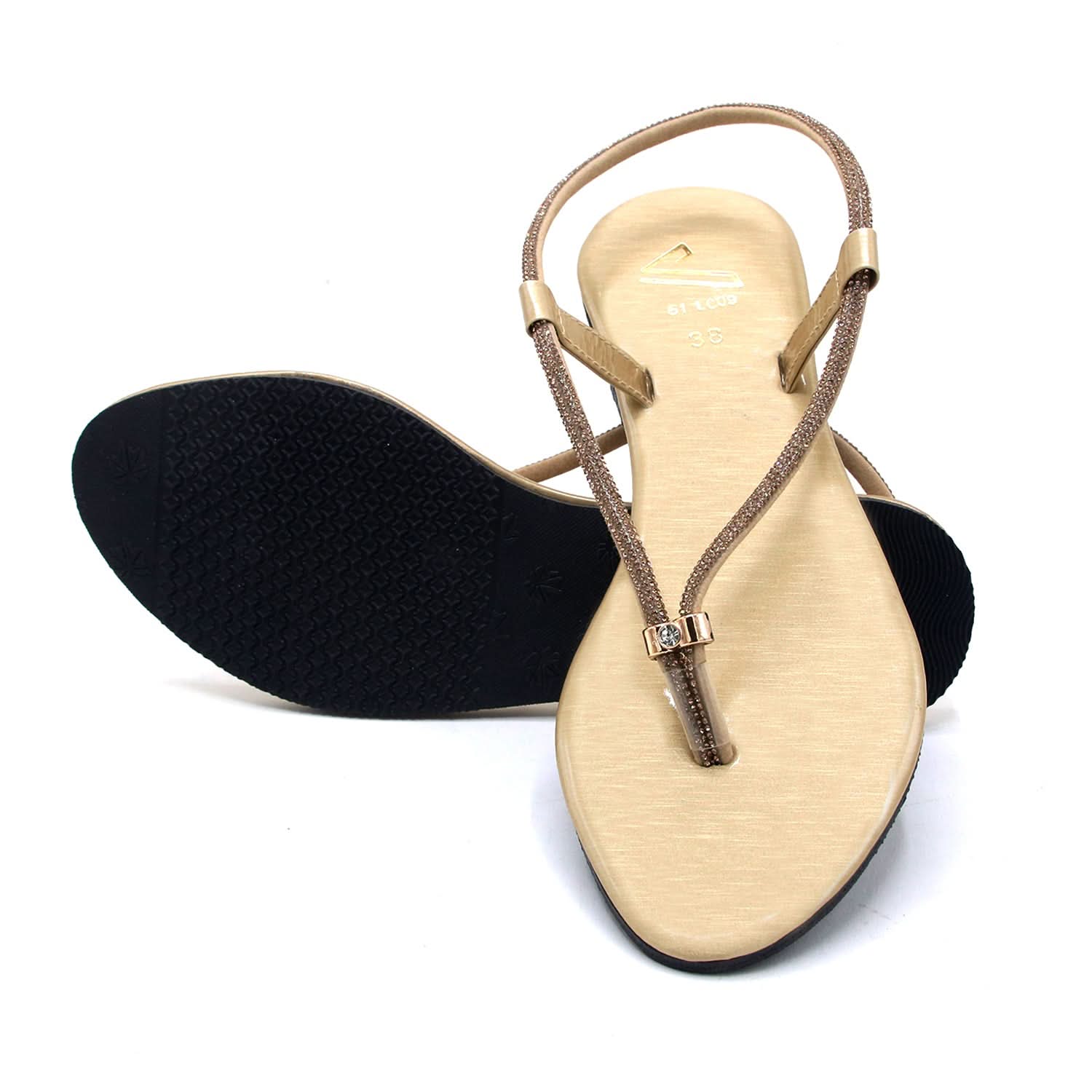Women's Sandal - Golden