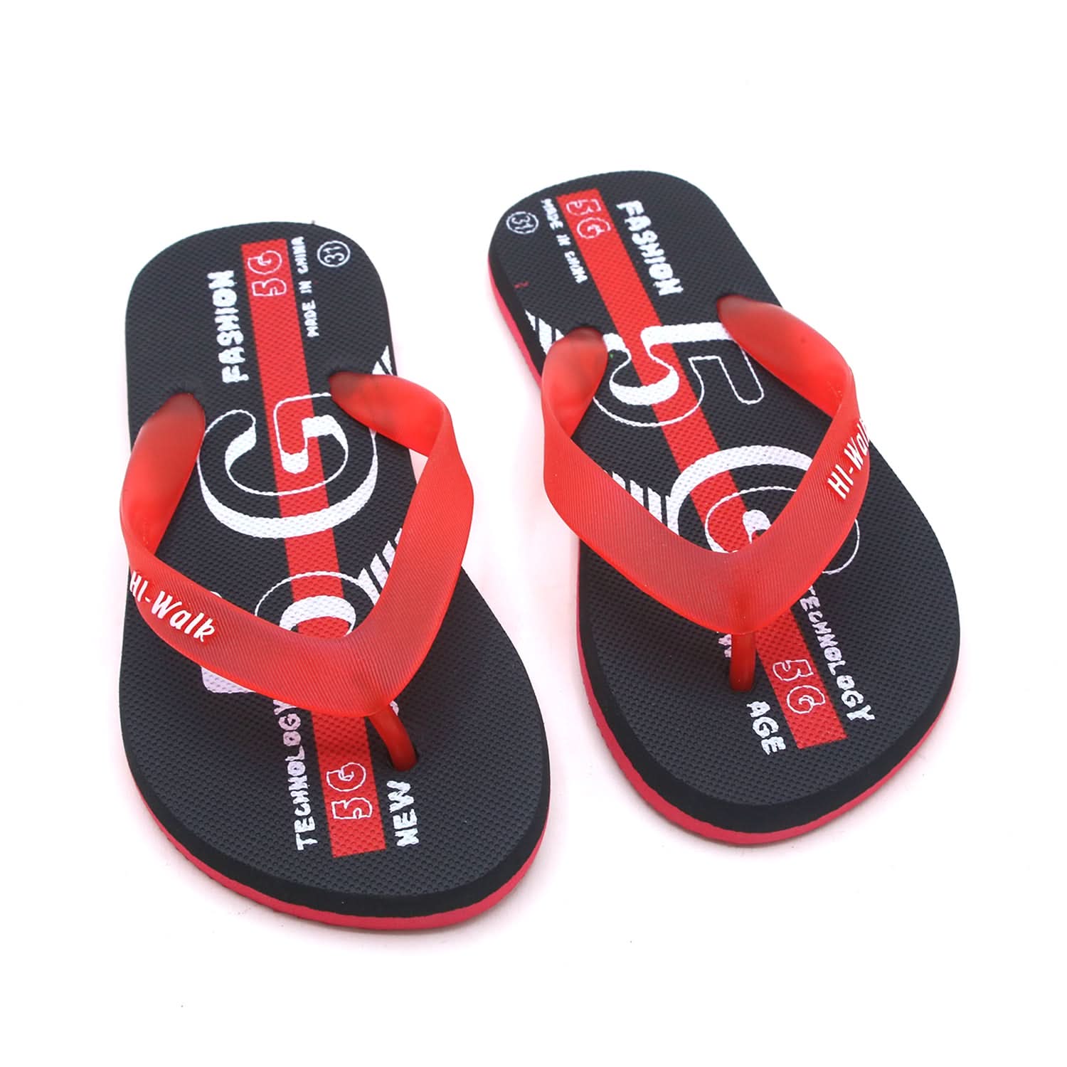 Boys Flip Flop Slipper - Red