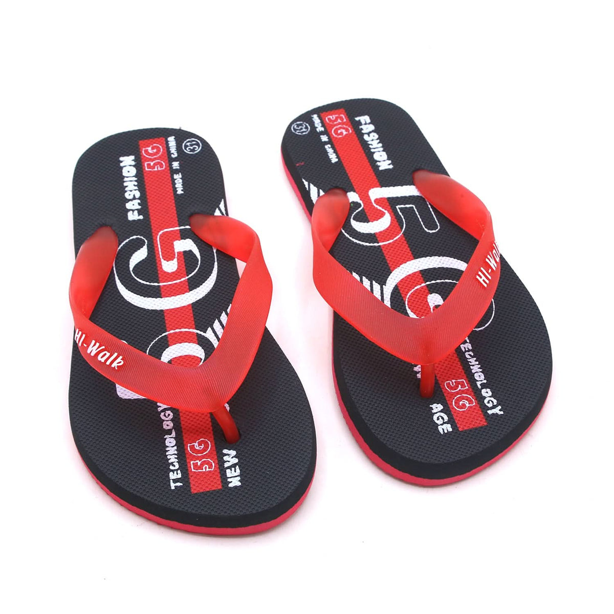 Boys Flip Flop Slipper - Red