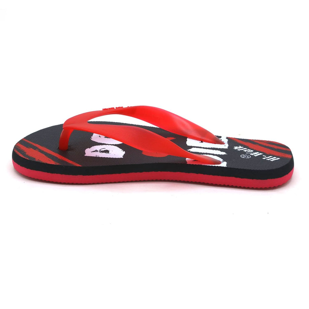 Boys Flip Flop Slipper - Red