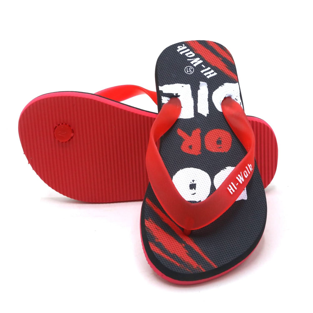 Boys Flip Flop Slipper - Red
