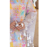 Sunshine Bloom By Al Zohaib Print Kari Lawn Unstitched 3 pcs Suit - 9