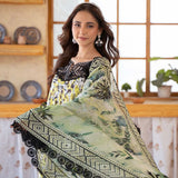 Sunshine Bloom By Al Zohaib Print Kari Lawn Unstitched 3 pcs Suit - 7