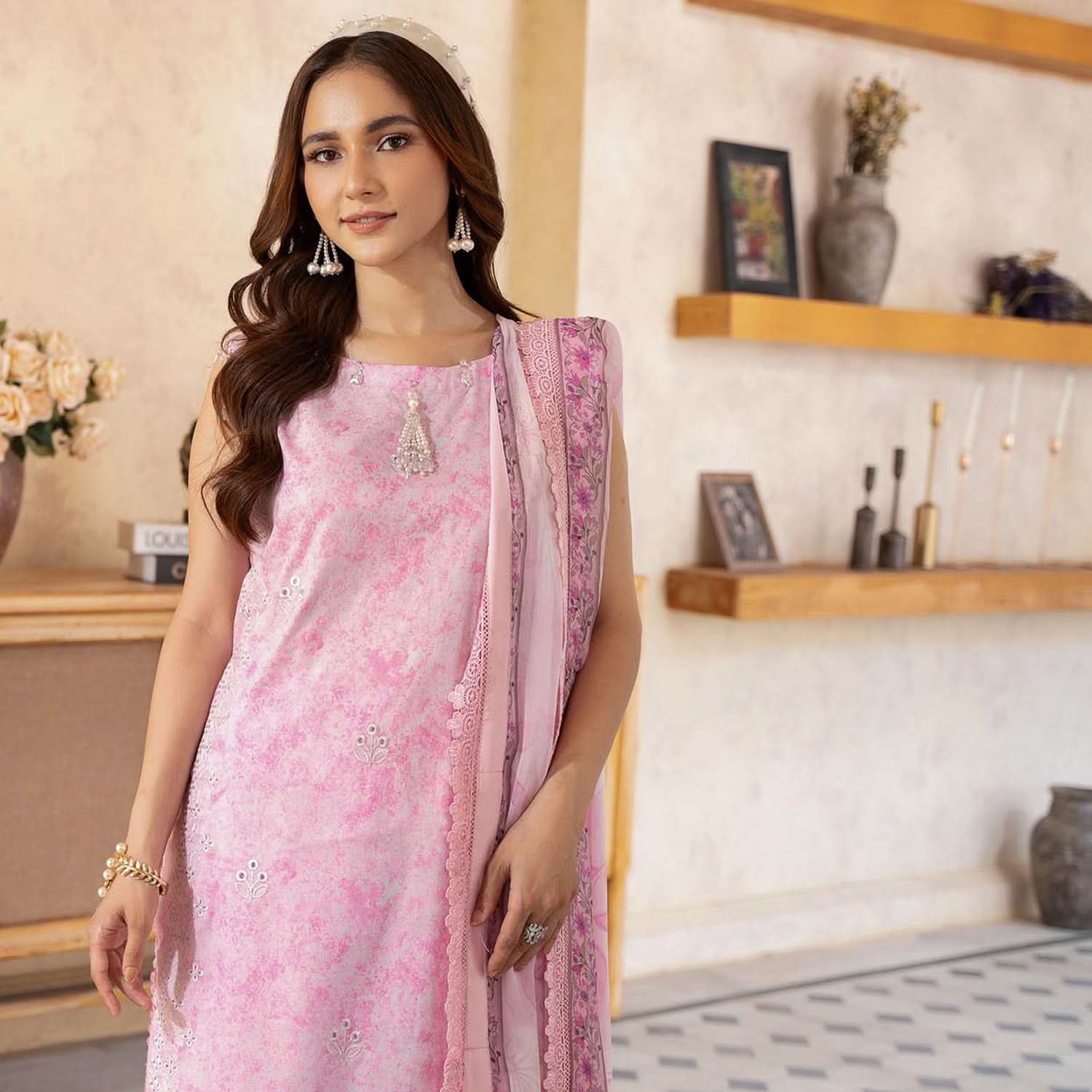 Sunshine Bloom By Al Zohaib Print Kari Lawn Unstitched 3 pcs Suit - 5