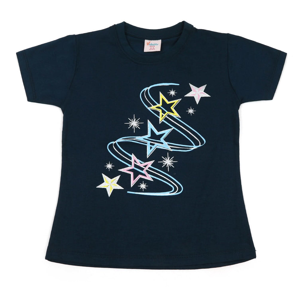 Girls Half Sleeves T-Shirt
