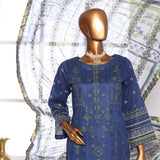 Needle Wonder By Dr. Haris Printed & Embroidered Lawn Unstitched 3Pcs Suit - 2