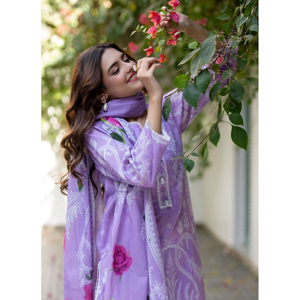 Salina Lawn By Regalia Textile Printed Unstitched 3 Pcs Suit - 3