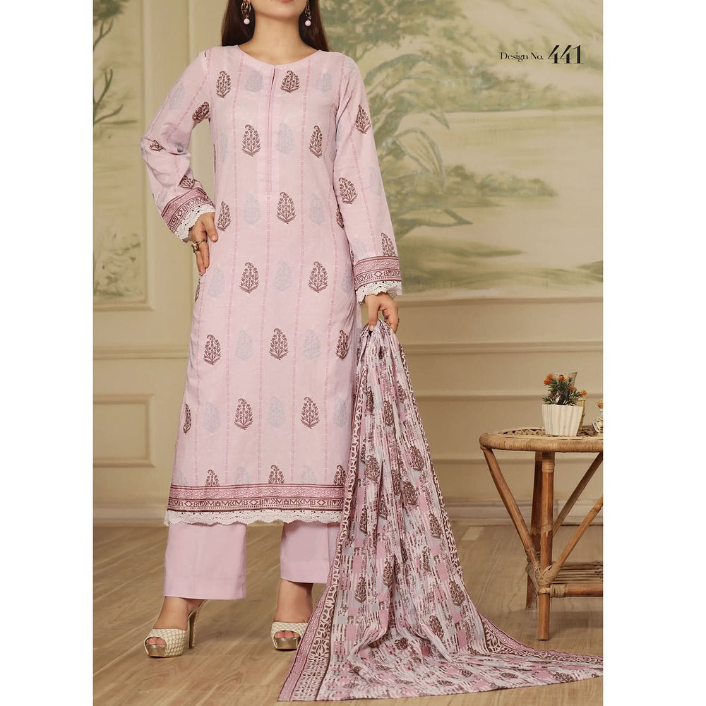 Sufinas By VS Textile Lawn Printed Unstitched 3 Pec Suit - 1141