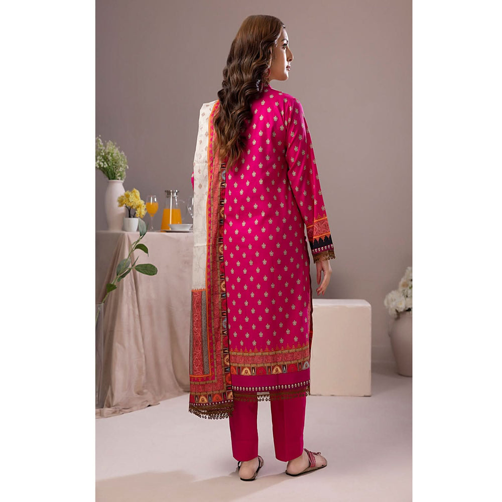 Salina Weaving Dobby By Regalia Printed Lawn Unstitched 3 Pcs Suit - 4